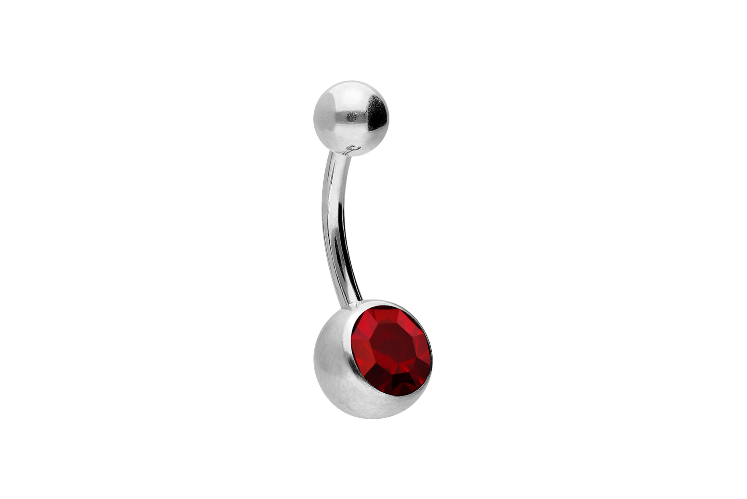Titan Bananabell Piercing KRISTALL